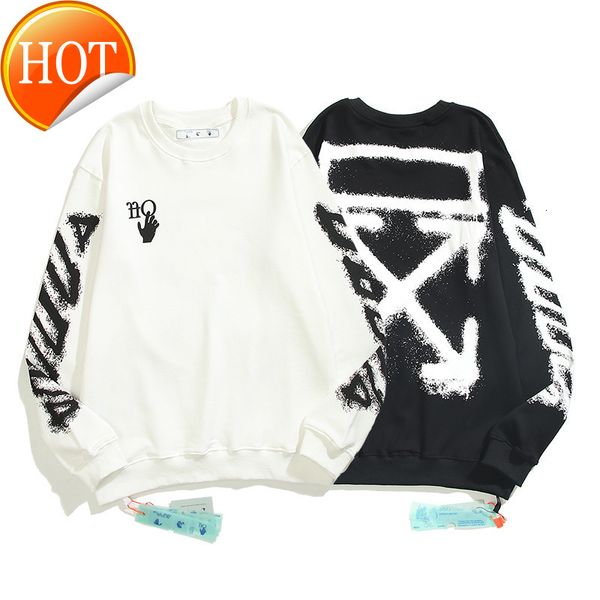 off graffiti and ink tide splashing b arrow men's wo sweater autumn winter new stripe basic round neck top, Black
off graffiti and ink tide splashing b arrow men's wo sweater autumn winter new stripe basic round neck top, Black