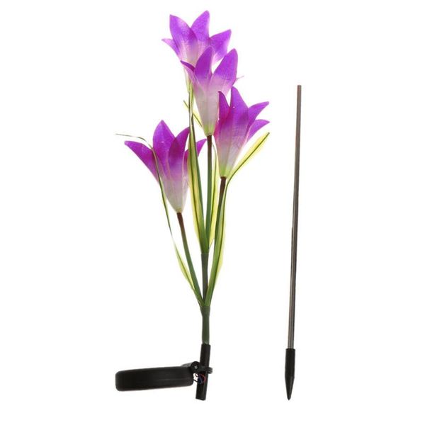 artificial solar power sunlight lily rose flower garden led light decoration and for party lawn lamps
artificial solar power sunlight lily rose flower garden led light decoration and for party lawn lamps