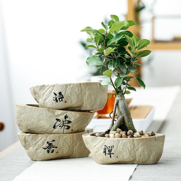 planters & pots creative retro wind non-porous perforated plant flower pot stone pottery green grass handwriting
planters & pots creative retro wind non-porous perforated plant flower pot stone pottery green grass handwriting