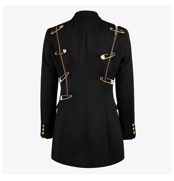 black outerwear coat single button long sleeve women suit jacket pin stitching irregular ladies blazer autumn, Black;brown
black outerwear coat single button long sleeve women suit jacket pin stitching irregular ladies blazer autumn, Black;brown