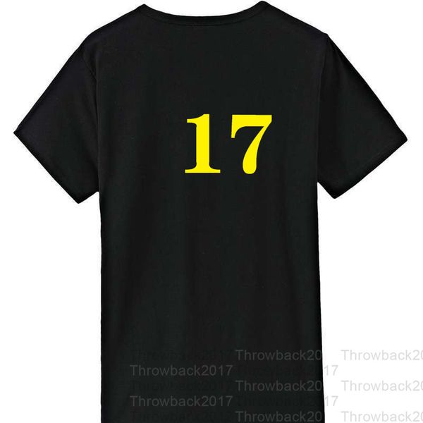 no17 black ii t-shirt commemorative exquisite embroidery cloth breathable sweat absorption professional production, Blue;black
no17 black ii t-shirt commemorative exquisite embroidery cloth breathable sweat absorption professional production, Blue;black