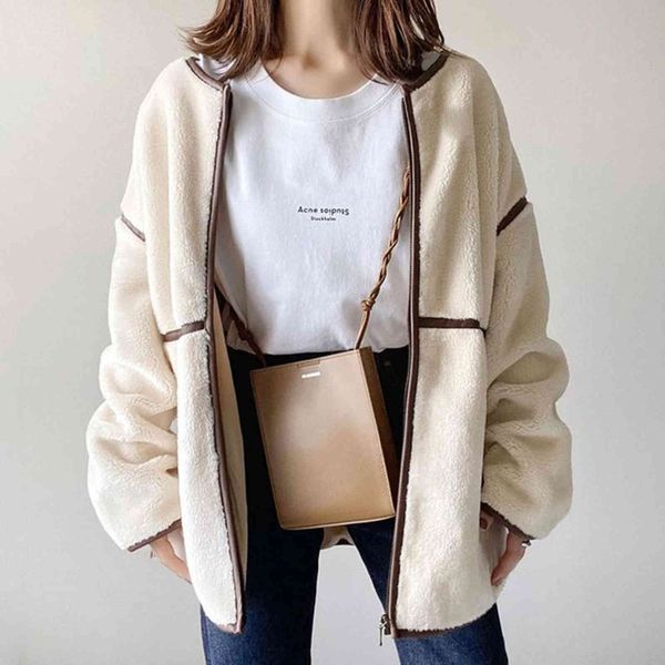 women's jackets autumn jacket women white outerwear casual warm long sleeve zip up overcoats korean japan straight simple iwa9, Black;brown
women's jackets autumn jacket women white outerwear casual warm long sleeve zip up overcoats korean japan straight simple iwa9, Black;brown