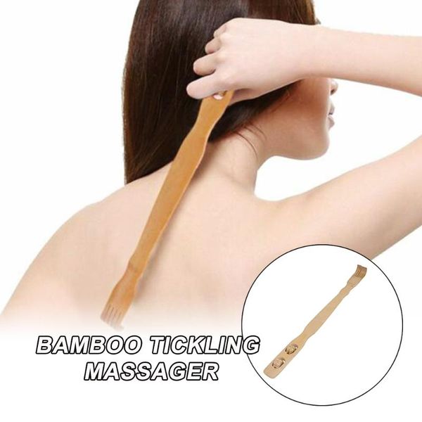party favor wooden bamboo body massage back scratcher stick dual roller massager tickle rolling handle 2
party favor wooden bamboo body massage back scratcher stick dual roller massager tickle rolling handle 2