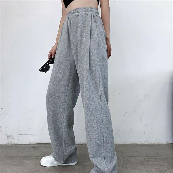 gray black sports loose trousers womens capris autumn and high waist drape thin straight wide leg casual ins fashion, Black;white
gray black sports loose trousers womens capris autumn and high waist drape thin straight wide leg casual ins fashion, Black;white