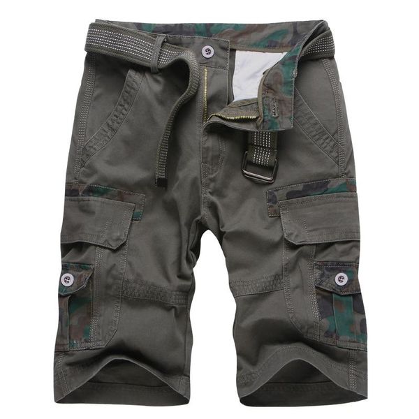 men's shorts summer cotton casual men camouflage cargo mens loose workout fashion pockets military work clothes, White;black
men's shorts summer cotton casual men camouflage cargo mens loose workout fashion pockets military work clothes, White;black