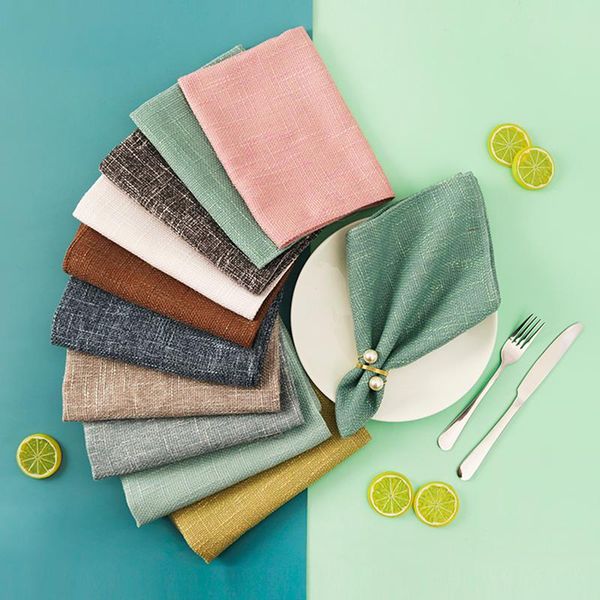 table napkin 10pcs cotton napkins linen fabric dinner wedding party candlelight decor restaurant supplies
table napkin 10pcs cotton napkins linen fabric dinner wedding party candlelight decor restaurant supplies