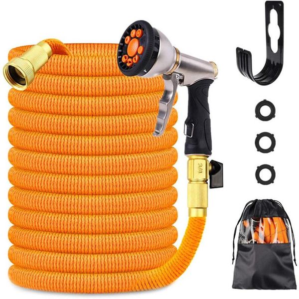 magic nozzle garden hose double latex high pressure car wash spray gun outdoor watering equipments
magic nozzle garden hose double latex high pressure car wash spray gun outdoor watering equipments