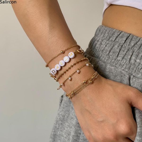 link, chain punk multi layer basic link bracelets for women aesthetic indie charm bracelet 2021 trend jewelry party gift wholesale, Black
link, chain punk multi layer basic link bracelets for women aesthetic indie charm bracelet 2021 trend jewelry party gift wholesale, Black
