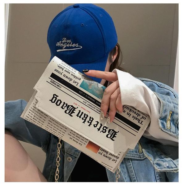 evening bags trend envelope bag women 2021 personality inkjet spaper clutch wild shoulder messenger chain
evening bags trend envelope bag women 2021 personality inkjet spaper clutch wild shoulder messenger chain