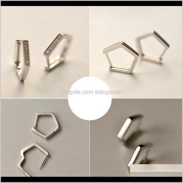 clip-on & screw back drop delivery 2021 jewelry s925 sterling sier hexagon ear clip stud earrings simple for women fashion cpm7q, Silver
clip-on & screw back drop delivery 2021 jewelry s925 sterling sier hexagon ear clip stud earrings simple for women fashion cpm7q, Silver
