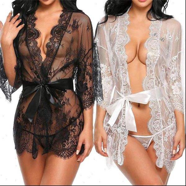 lace robe lingerie womens sleepwears babydoll underwear night dress sleep, Black;red
lace robe lingerie womens sleepwears babydoll underwear night dress sleep, Black;red