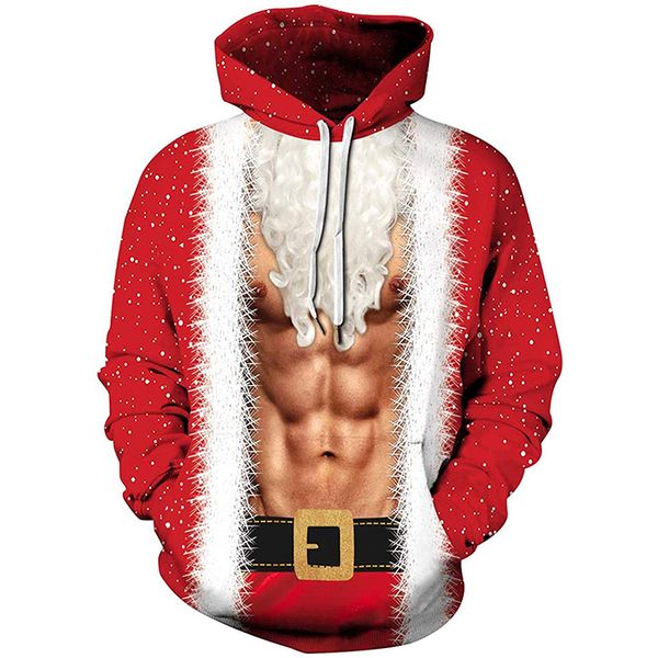 muscle 3d printing hoodie visual impact party punk gothic round neck american sweater hoodie, Black
muscle 3d printing hoodie visual impact party punk gothic round neck american sweater hoodie, Black