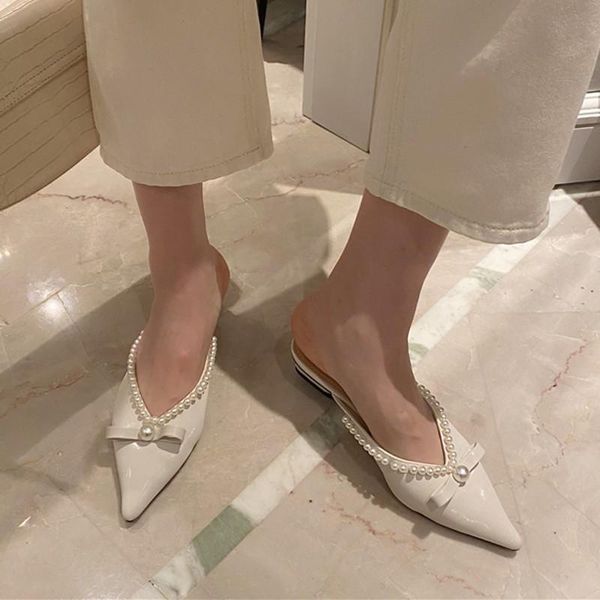 slippers slipper women's summer 2021 fashion pointed square heel sandals pearl slides outdoor elegant lady shoe sandalias mules shoes, Black
slippers slipper women's summer 2021 fashion pointed square heel sandals pearl slides outdoor elegant lady shoe sandalias mules shoes, Black