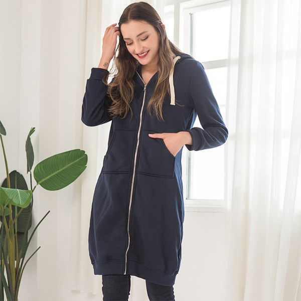 plus size oversized hoodies sweatshirt zipper women long jacket coat pockets zip up outerwear drop 210514, Black
plus size oversized hoodies sweatshirt zipper women long jacket coat pockets zip up outerwear drop 210514, Black