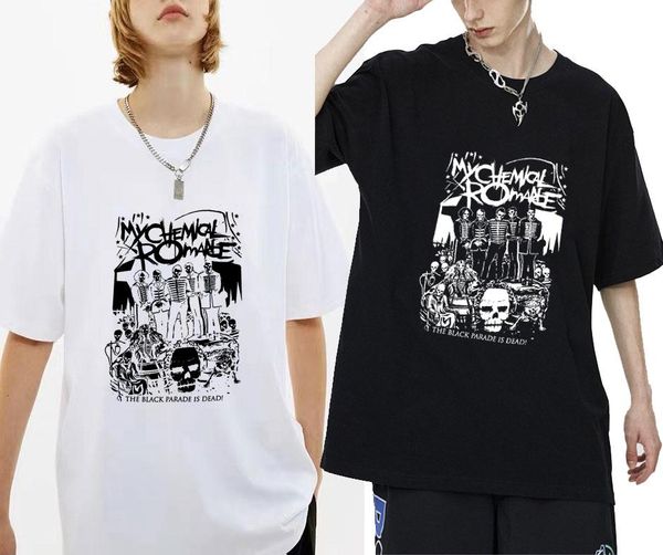 men's t-shirts my romance mcr dead tshirt goth gothic tee shirt emo punk men women gym short sleeve man t shirts rock hippie t-shir, White;black
men's t-shirts my romance mcr dead tshirt goth gothic tee shirt emo punk men women gym short sleeve man t shirts rock hippie t-shir, White;black