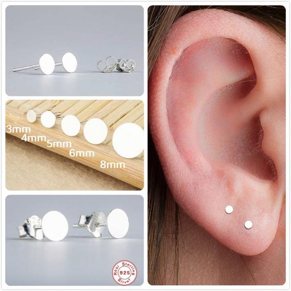 stud 925 sterling silver earrings small round for women wedding engagement party girl ear bone c5, Golden;silver
stud 925 sterling silver earrings small round for women wedding engagement party girl ear bone c5, Golden;silver