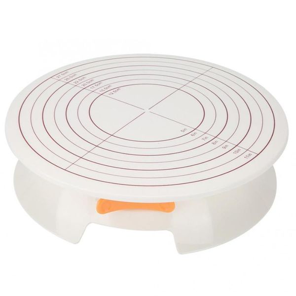 cake turntable plastic plate rotating stand base round decorating tools rotary table pastry baking &
cake turntable plastic plate rotating stand base round decorating tools rotary table pastry baking &