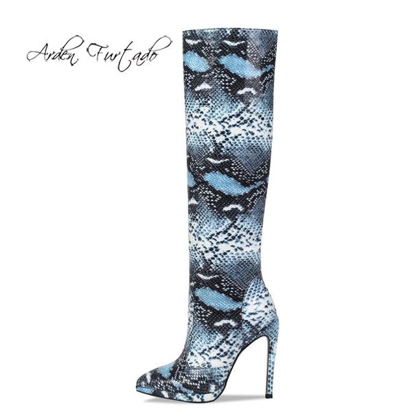 boots arden furtado fashion women's shoes winter pointed toe stilettos heels elegant ladies serpentine knee high size 40, Black
boots arden furtado fashion women's shoes winter pointed toe stilettos heels elegant ladies serpentine knee high size 40, Black