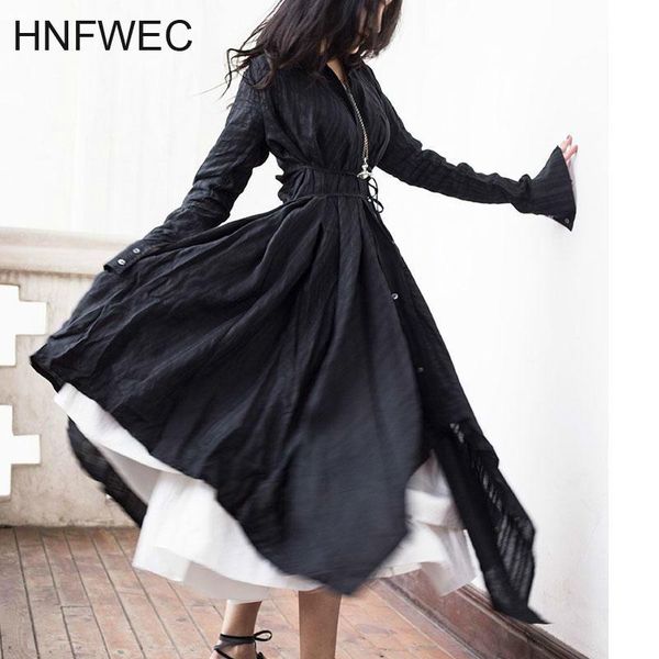 casual dresses women dress black linen stripe shirt long sleeve irregular bandage high waist spring 2021 fashion q565, Black;gray
casual dresses women dress black linen stripe shirt long sleeve irregular bandage high waist spring 2021 fashion q565, Black;gray