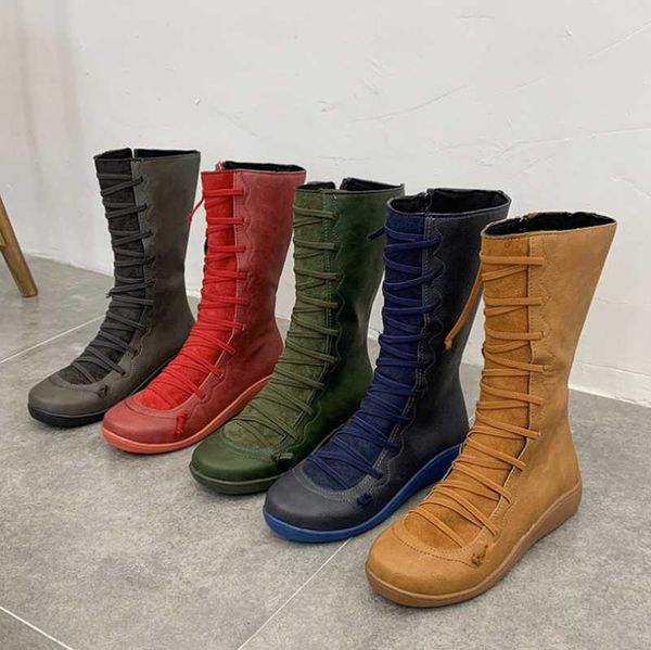 boots women's mid calf flat pu leather women autumn cross strap vintage long punk boot ladies shoes woman plus size, Black
boots women's mid calf flat pu leather women autumn cross strap vintage long punk boot ladies shoes woman plus size, Black