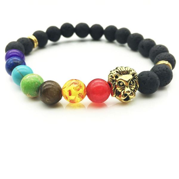 beaded, strands women men bracelet colorful beads and volcanic rock with animal lion design fashion trinket choose provide drop, Black
beaded, strands women men bracelet colorful beads and volcanic rock with animal lion design fashion trinket choose provide drop, Black