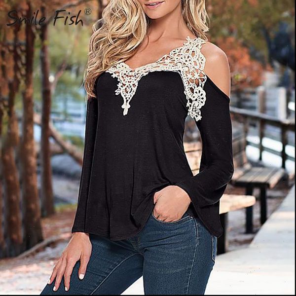 5xl crochet v neck casual women shirts long sleeve streetwear blusas cold shoulder lace plus size lx053, White
5xl crochet v neck casual women shirts long sleeve streetwear blusas cold shoulder lace plus size lx053, White