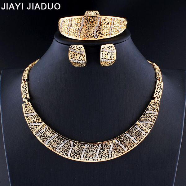 earrings & necklace jiayi fashion bridal jewelry set gold-color bracelets rings for women gifts dinner, Silver
earrings & necklace jiayi fashion bridal jewelry set gold-color bracelets rings for women gifts dinner, Silver
