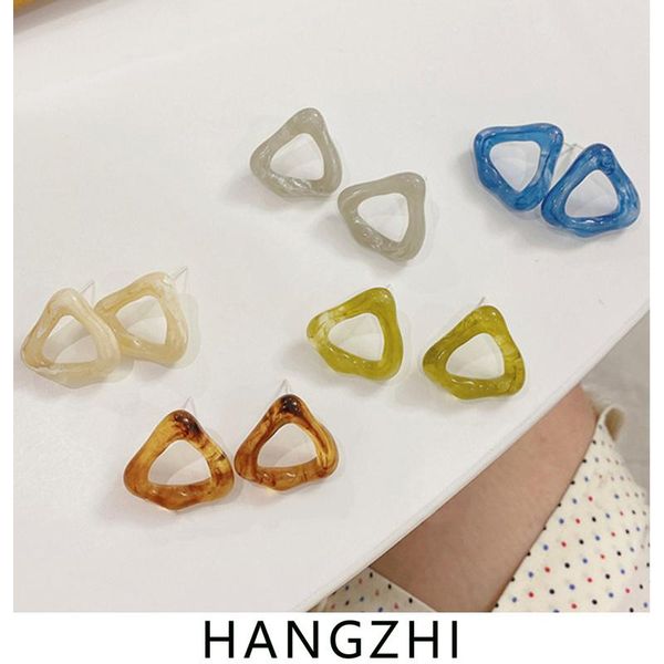 stud hz 2021 ines trendy geometric irregular triangle acetate resin acrylic earrings for women girls summer jewelry gifts, Golden;silver
stud hz 2021 ines trendy geometric irregular triangle acetate resin acrylic earrings for women girls summer jewelry gifts, Golden;silver