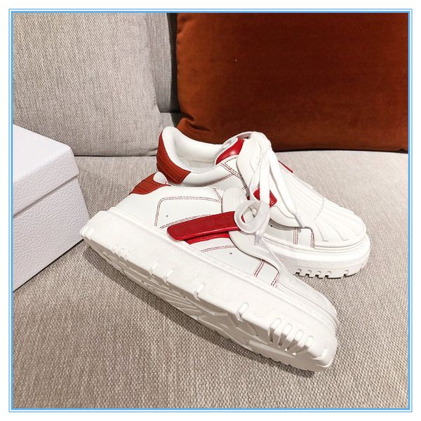 2021 fashion trend women casual shoes luxury designer sneakers genuine leather leisure race runner shoes outdoors indoor trainers with box s, Black
2021 fashion trend women casual shoes luxury designer sneakers genuine leather leisure race runner shoes outdoors indoor trainers with box s, Black