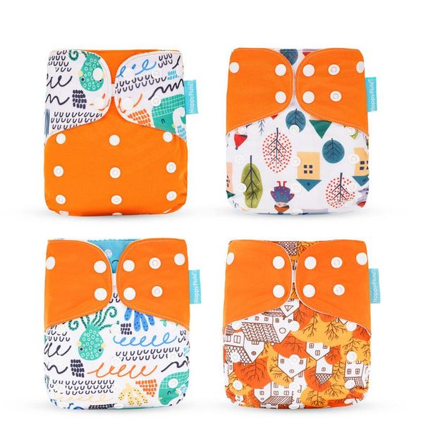 cloth diapers happyflute 4pcs/set washable eco-friendly diaper cover adjustable nappy reusable fit 3-15kg baby
cloth diapers happyflute 4pcs/set washable eco-friendly diaper cover adjustable nappy reusable fit 3-15kg baby
