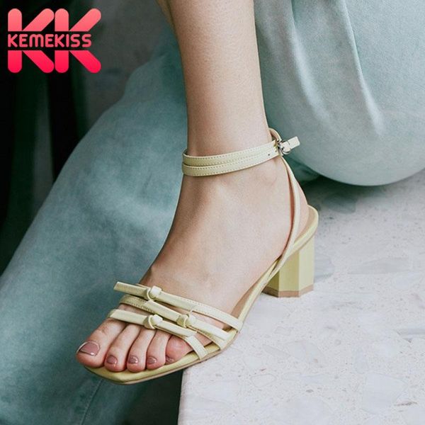 dress shoes kemekiss woman high heel sandals genuine leather ankle strap summer fashion party footwear size 34-40, Black
dress shoes kemekiss woman high heel sandals genuine leather ankle strap summer fashion party footwear size 34-40, Black
