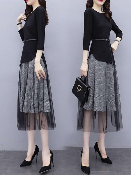 casual dresses dress women's two piece spring and small light suit black early autumn skirt hyo9, Black;gray
casual dresses dress women's two piece spring and small light suit black early autumn skirt hyo9, Black;gray