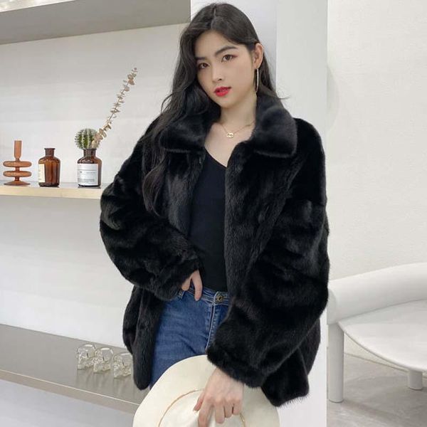 women's fur & faux jackets plus size coats 2021 winter fashion imitation hair splicing thickening skinny jacket woman, Black
women's fur & faux jackets plus size coats 2021 winter fashion imitation hair splicing thickening skinny jacket woman, Black