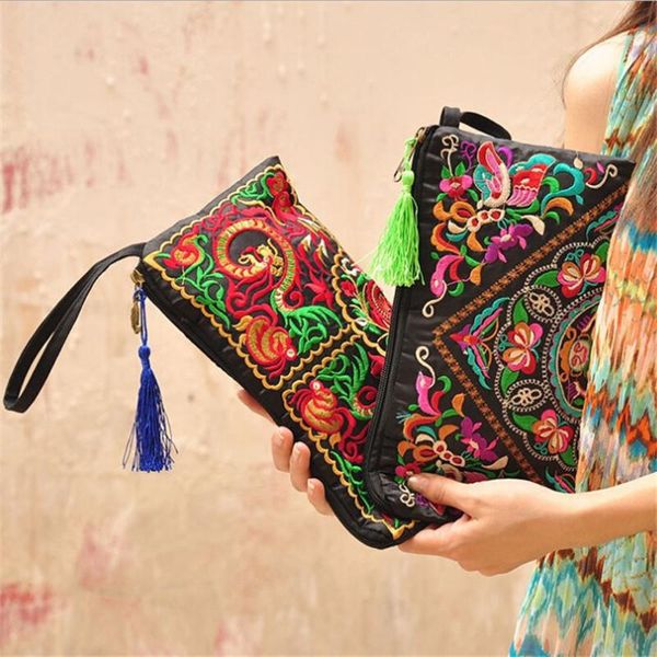 wallets 2021 women ethnic vintage bag handbag wallet purse national retro embroidered phone change coin with tassel, Red;black
wallets 2021 women ethnic vintage bag handbag wallet purse national retro embroidered phone change coin with tassel, Red;black