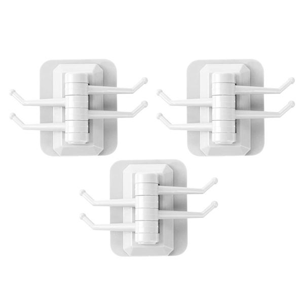 hooks & rails 3pcs 4 arms wall mount space saving door kitchen hat rack office arm swivel holder bathroom abs folding swing adhesive hook ho
hooks & rails 3pcs 4 arms wall mount space saving door kitchen hat rack office arm swivel holder bathroom abs folding swing adhesive hook ho