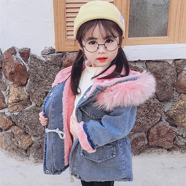 jackets girls coat jacket thicken plus velvet 2021 fur winter autumn cotton plus size overcoat children's clothes, Blue;gray
jackets girls coat jacket thicken plus velvet 2021 fur winter autumn cotton plus size overcoat children's clothes, Blue;gray