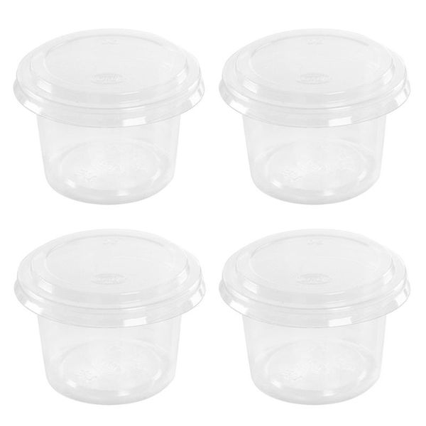 storage bottles & jars 100pcs 120ml disposable portion cups condiment cup with cover for sauce yogurt jelly pudding
storage bottles & jars 100pcs 120ml disposable portion cups condiment cup with cover for sauce yogurt jelly pudding