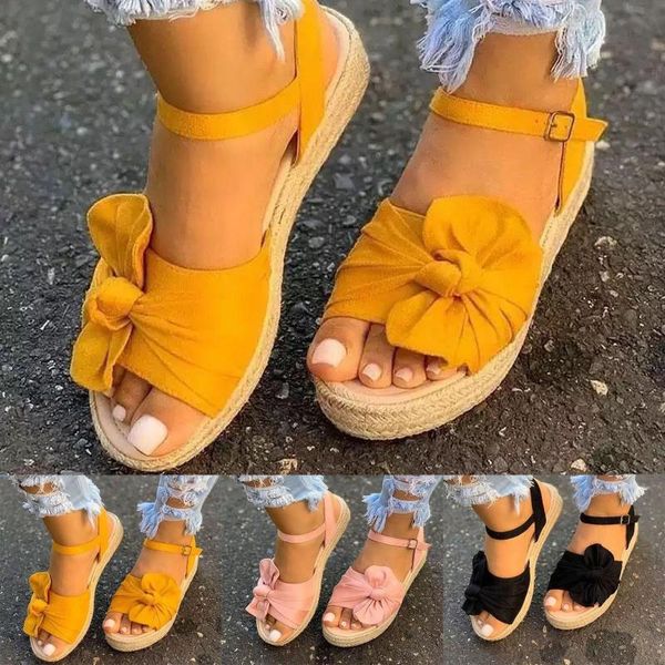 sandals women 2021 bowknot casual hollow out elastic band buckle bottom women's solid color plus size, Black
sandals women 2021 bowknot casual hollow out elastic band buckle bottom women's solid color plus size, Black