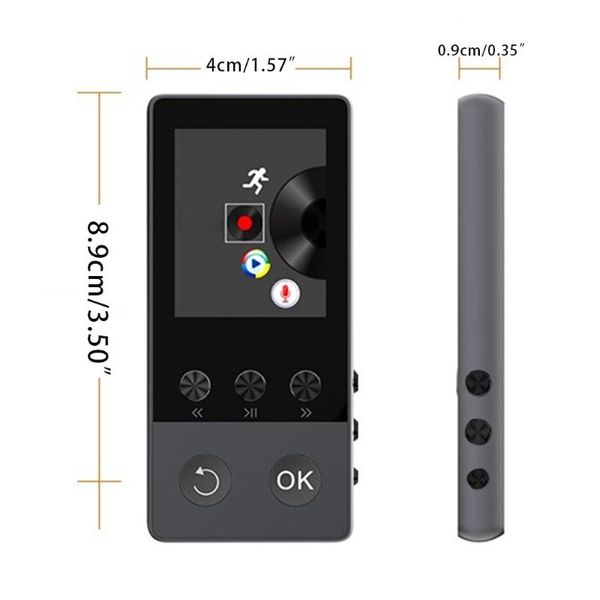 & mp4 players 066a lightweight metal shell music player with 1.8 inch tf high definition screen support reading fm radio card
& mp4 players 066a lightweight metal shell music player with 1.8 inch tf high definition screen support reading fm radio card