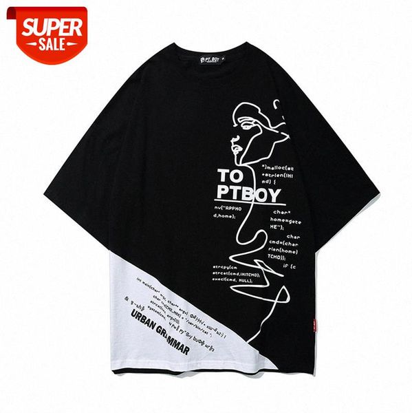 european and american high street color matching printed t-shirt loose hip-hop abstract face illustration printing short-sleeved tee m #e66o, White;black
european and american high street color matching printed t-shirt loose hip-hop abstract face illustration printing short-sleeved tee m #e66o, White;black