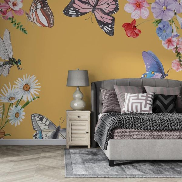 wallpapers butterfly flower panoramic po 3d wallpaper yellow waterproof wall murals paper for living room bedroom decoration home decor
wallpapers butterfly flower panoramic po 3d wallpaper yellow waterproof wall murals paper for living room bedroom decoration home decor