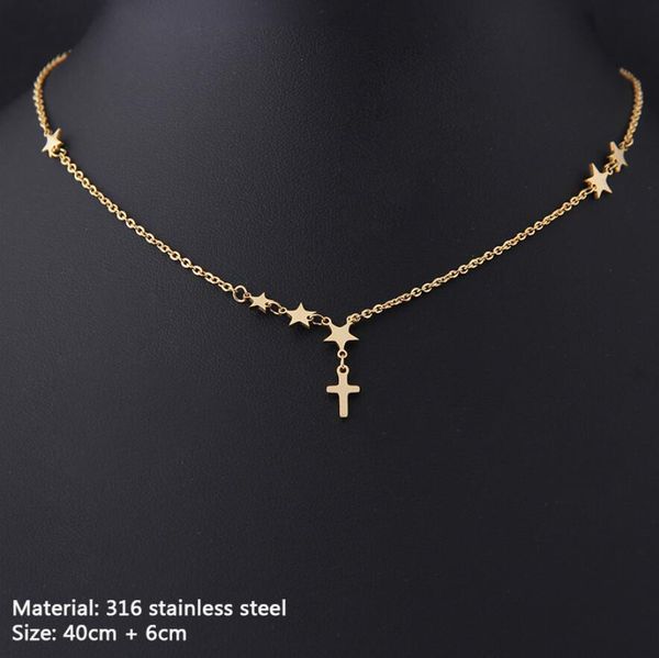 bohemia multilayer moon star party women's pendant necklace fashion female choker necklaces jewelry simple ladies pentagon-star jewelry, Silver
bohemia multilayer moon star party women's pendant necklace fashion female choker necklaces jewelry simple ladies pentagon-star jewelry, Silver
