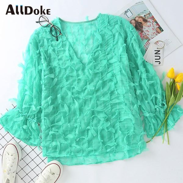 women's blouses & shirts alldoke streetwear casual tassel blouse women summer v neck butterfly sleeve shirt femme vintage lady office, White
women's blouses & shirts alldoke streetwear casual tassel blouse women summer v neck butterfly sleeve shirt femme vintage lady office, White