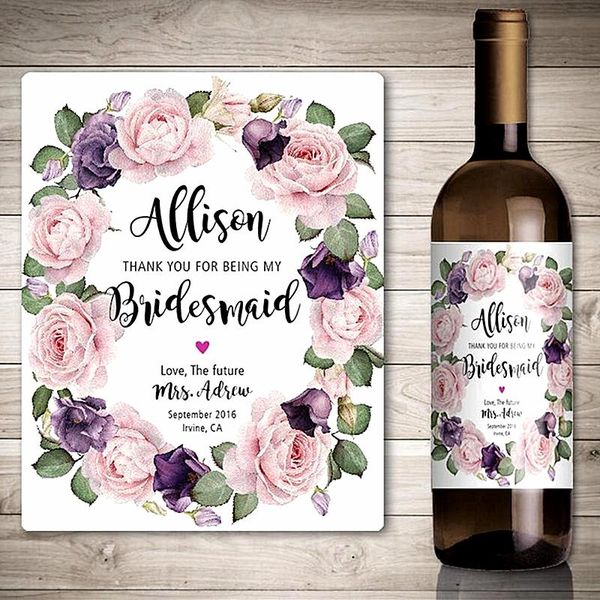 wall stickers custom po bridesmaid invitation wine label,personalise rose red bottle sticker,floral wedding,my gifts
wall stickers custom po bridesmaid invitation wine label,personalise rose red bottle sticker,floral wedding,my gifts