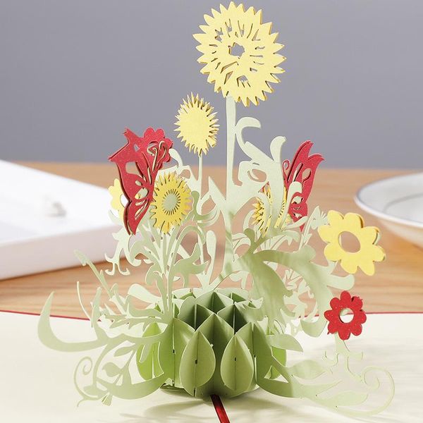 greeting cards 3d dandelion flower -up card for valentines mothers day anniversary wife birthday 10pieces/pack
greeting cards 3d dandelion flower -up card for valentines mothers day anniversary wife birthday 10pieces/pack