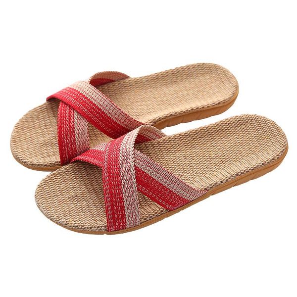 slippers suihyung summer women beach shoes cross belt indoor house slip on couples linen flip flops slides flat sandals, Black
slippers suihyung summer women beach shoes cross belt indoor house slip on couples linen flip flops slides flat sandals, Black