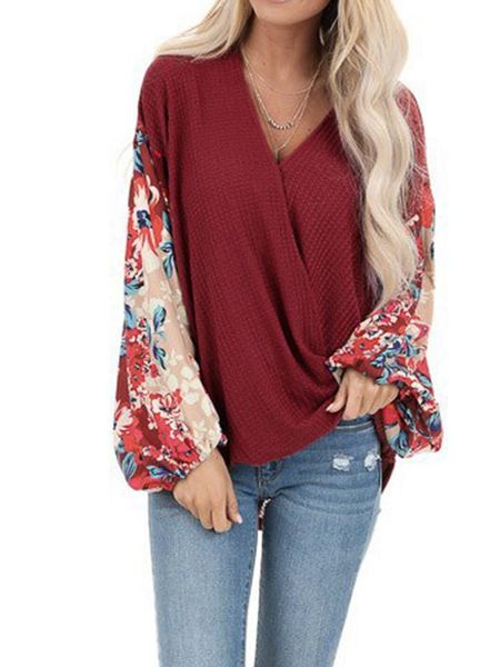 fashion knitted warm winter blouse and women flare sleeve blouses 2021 floral print long camisas mujer #c women's & shirts, White
fashion knitted warm winter blouse and women flare sleeve blouses 2021 floral print long camisas mujer #c women's & shirts, White