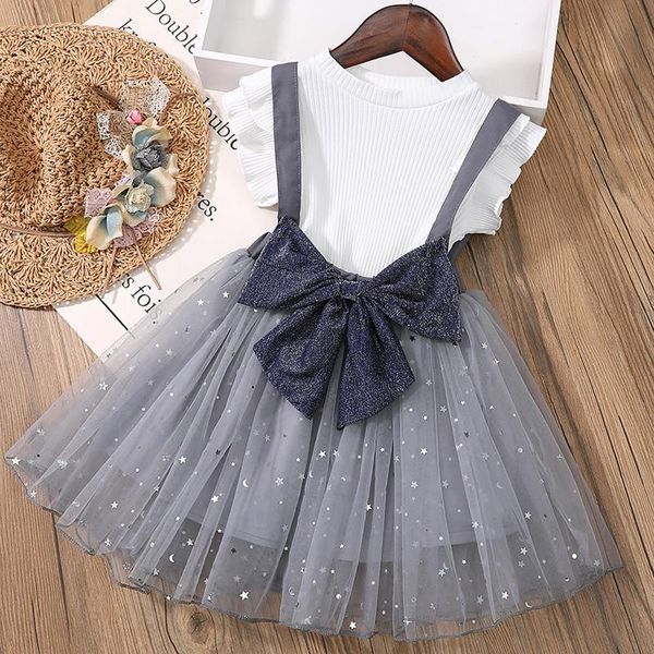 clothing sets summer kids girls 2021 clothes set fashion t-shirt and bow sequins layered dress 2pcs 1-5 year, White
clothing sets summer kids girls 2021 clothes set fashion t-shirt and bow sequins layered dress 2pcs 1-5 year, White