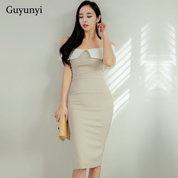 plaid office lady dress 2021 spring high waist tight sleeveless slash neck off the shoulder elegant party dress women, Black;gray
plaid office lady dress 2021 spring high waist tight sleeveless slash neck off the shoulder elegant party dress women, Black;gray