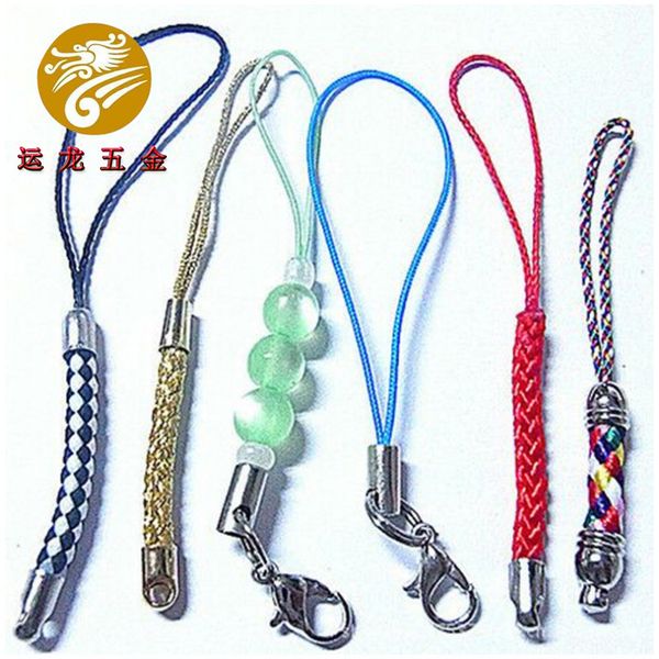 double head mobile phone rope, personality and creativity hanging short braided, Silver
double head mobile phone rope, personality and creativity hanging short braided, Silver